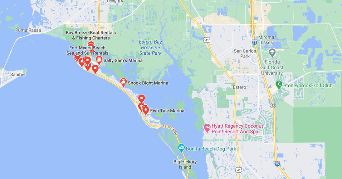 Boat-Rentals-Map-Fort-Myers-Beach-Fort-Myers-Beach-Life