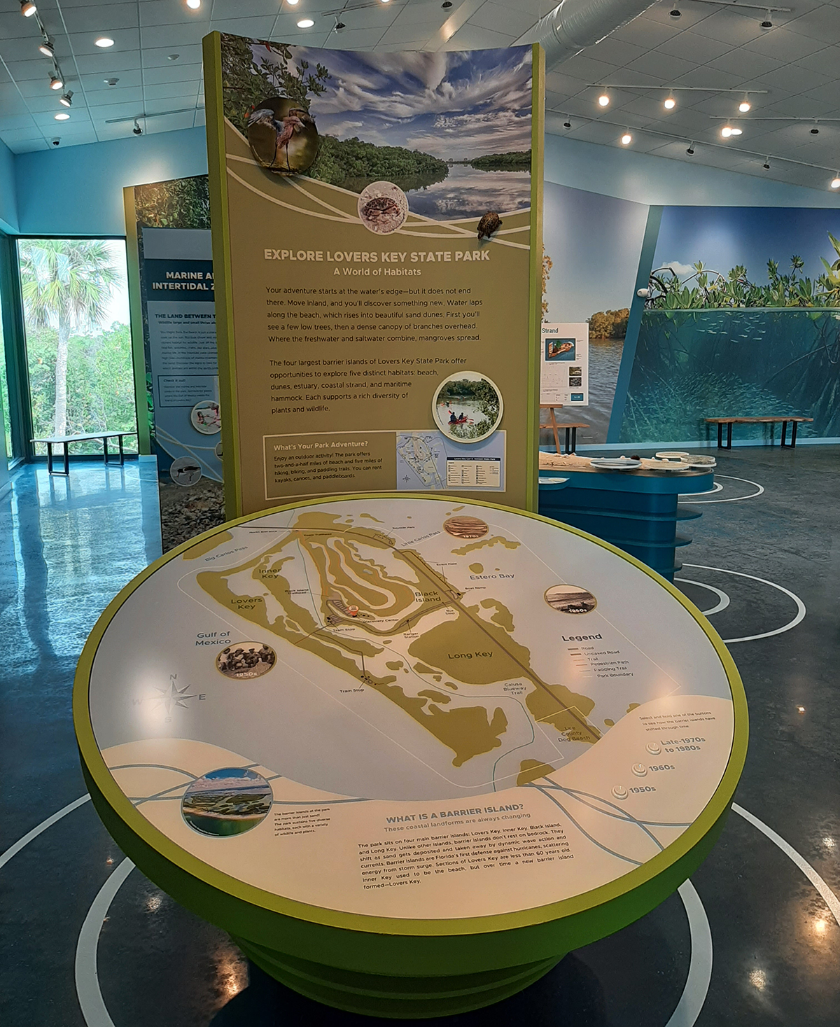 Barrier-Island-Kiosk---Welcome-and-Discovery-Center---Lovers-Key